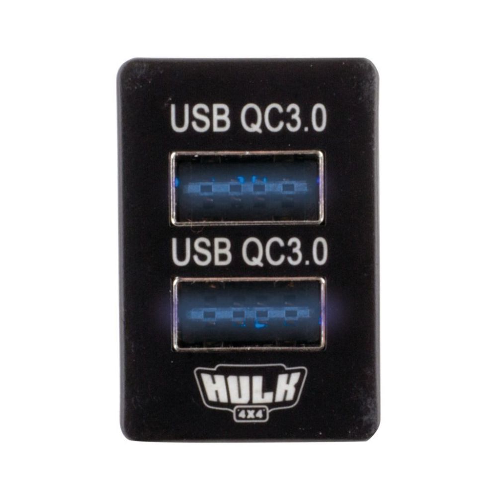HULK-4X4-DUAL-USB-SOCKET-QC3-LATE-TOYOTA-DARK-BLUE-LED
